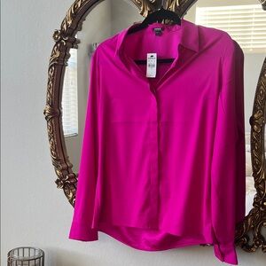 Express Pink Portifino Button-Down Shirt